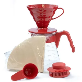 Пуровер набір Hario V60 Coffee Server 02 Set – купити кавоварку в Києві, ціна | RoastersHub