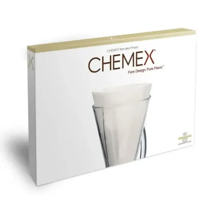 Chemex Bonded Filters Unfolded Half Moon фільтр Кемекс – купити в Києві, ціна | RoastersHub