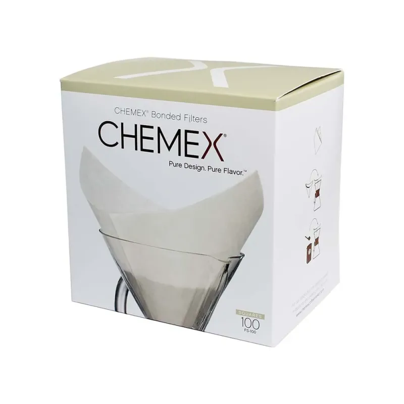 Chemex Bonded Filters Pre-folded Squares фільтр Кемекс – купити в Києві, ціна | RoastersHub