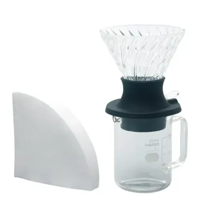 Hario V60 Immersion Dripper Switch Server Set SSD-5012-B – купити кавоварку в Києві, ціна | RoastersHub