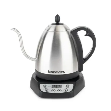 Bonavita чайник 1.0L Variable Temperature Kettle for Tea and Pour Over Coffee – купити в Києві, ціна | RoastersHub