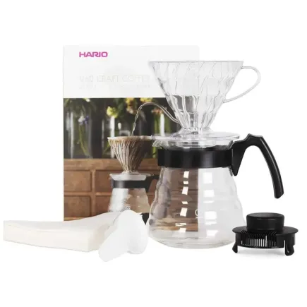 Пуровер Hario V60 Craft VCND-02B-EX — купити кавоварку в Києві, ціна | RoastersHub