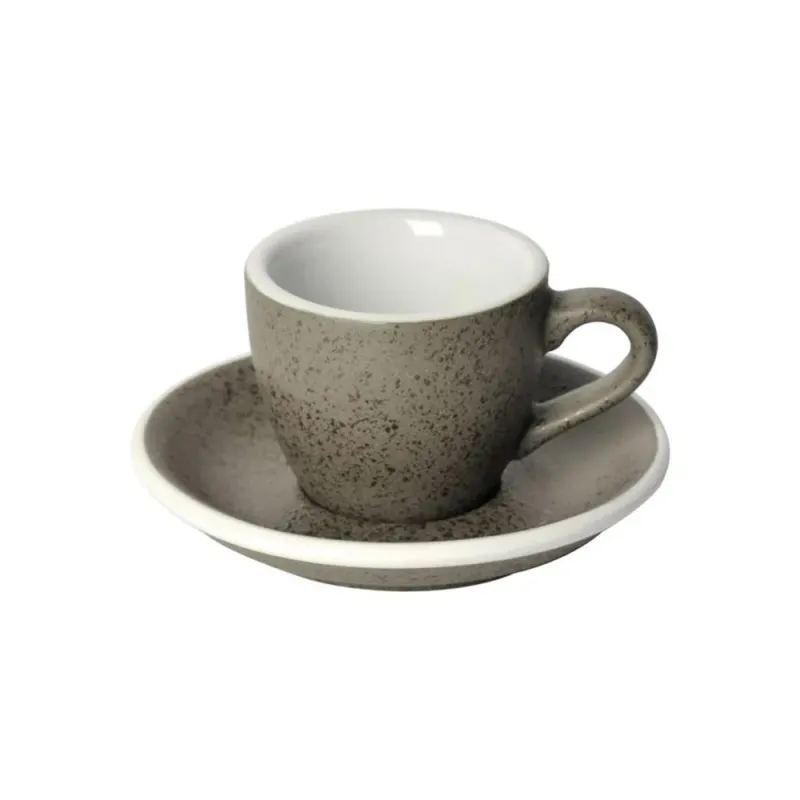 Чашка Loveramics Egg Potters 80мл еспресо, з блюдцем