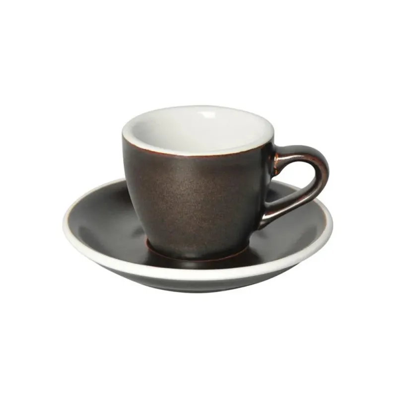 Чашка Loveramics Egg Potters 80мл еспресо, з блюдцем