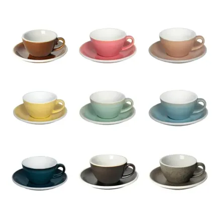 Чашка Loveramics Egg Potters 200мл капучіно, з блюдцем