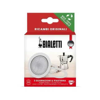 Bialetti ремкомплект гейзерної кавоварки на 3-4 чашки – купити в Києві, ціна | RoastersHub