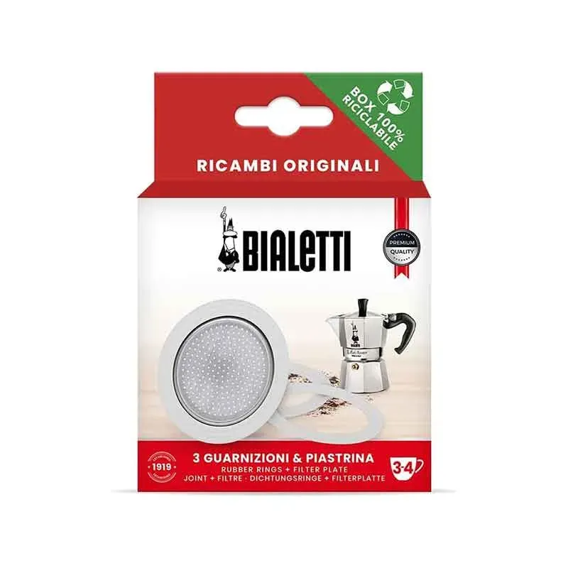 Ремкомплект Bialetti гейзерної кавоварки на 3-4 чашки
