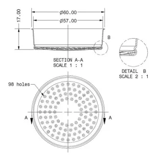 IMS Competition Shower Screen E61200IM – купити в Києві, ціна | RoastersHub