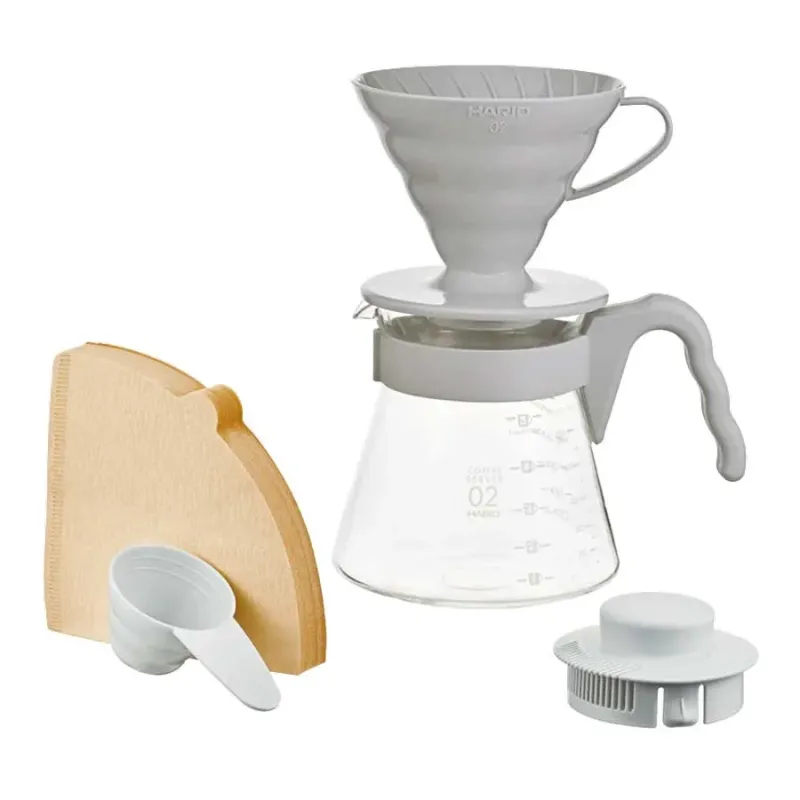 Hario V60 Coffee Dripper and Server Set - набір